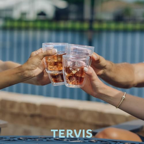 Tervis 12oz Tritan Tumbler | Birds of the Tropics Collection 12oz Tumbler, Set of4 Clear