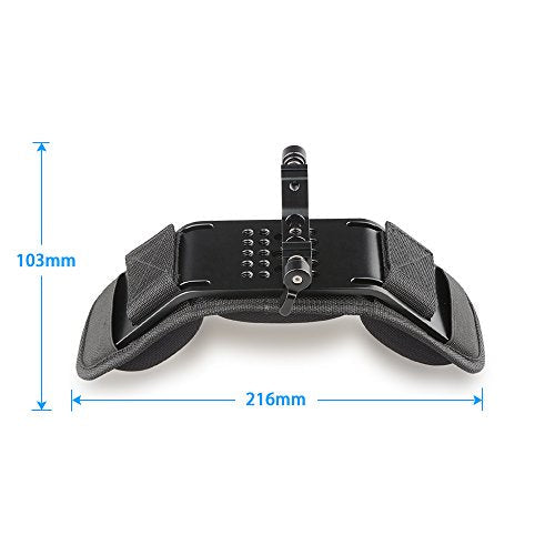 CAMVATE Shoulder Pad with 15mm Rod Clamp for Camera Railblock Support System