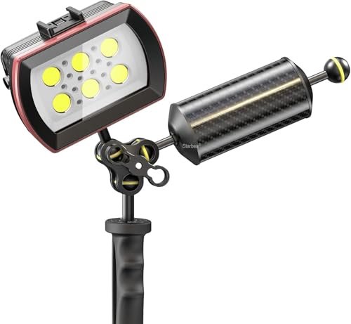 Sea frogs D60mm, 8'', Carbon Fiber Float Arm, Buoyancy Provided 300g D60mm, 8'' Carbon Fiber Float Arm