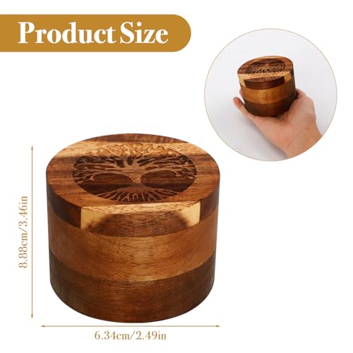 Pet Urns for Dog & Cat Ashes, Tree of Life Mini Urns Box for Pet