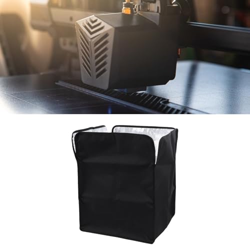 Hyuduo 3D Printer Cover Water Proof Dust Wear Proof High Temperature Resistant with Handle for Easy Removal Fit for A1 Mini 18.7 X 14.37 X 13.58in