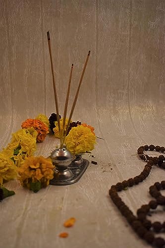 Incense Stick Jasmine Herbal Ancient Vedic Method for Fragrance At Home, Meditation, Yoga, Spiritual, Aromatherapy Energy Cleansing- 100 Grams | 3.5 Ounce
