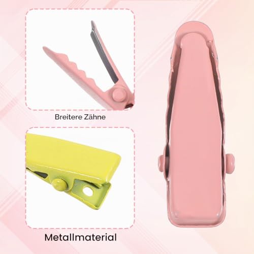 Crocodile Clips Small 25 mm Pack of 100 | Metal alligator clip, small alligator clip for crafts, hair accessories, teeth, bows, art supplies