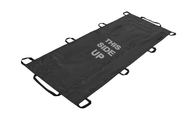 [Australia - AusPower] - The Original Rescue Essentials Brand QuikLitter, Black Nylon Handles, Non-Woven Fabric, 500 Lb Rated, Low Cost, Disposable for Patient Transfer, Casualty Evacuation 