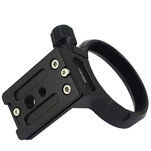 Haoge LMR-S99E Lens Collar Mount Ring for Sony E 70-350mm FE 24-240mm f/3.5-6.3 OSS 24-105mm f/4 G OSS FE 24-70mm F2.8 16-35F2.8,12-24MM/F4 70-300 35MM F1.4 Lens Built-in Arca Swiss Type Plate