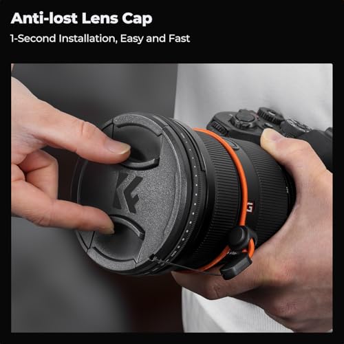 K&F CONCEPT 49mm Variable ND2-400 Lens Filter+Filter Cap+Cleaning Cloth