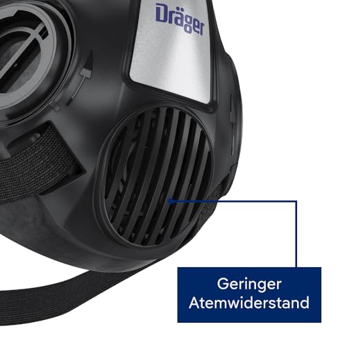 Dräger X-plore® 3500 Craftsman Half Mask Set incl. Pure P3 Particle Filter | Sizes S/M/L | against fine dust/particles | Size M