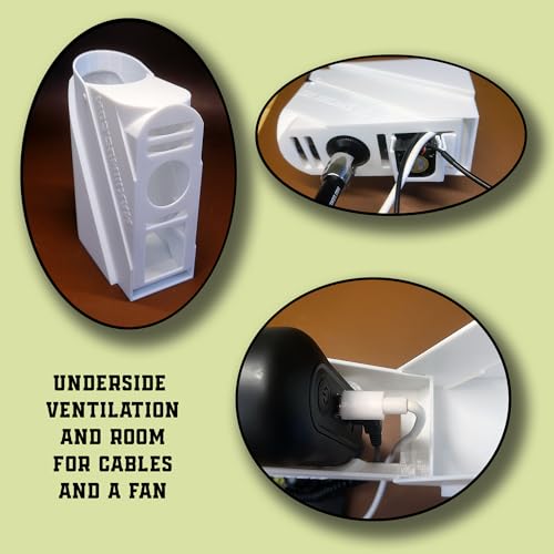 US Designed & Veteran Made - Protective Clam Cover for The AVKans Go Wireless Camera | White Thermoplastic Material Blocks Sun & Prevents Overheating for Outdoor & Sports (Baseball & Softball)