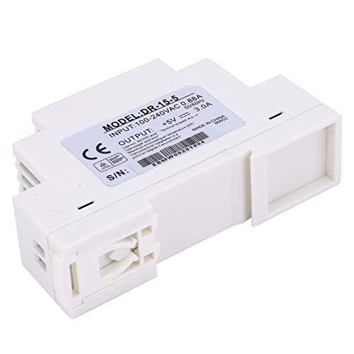 [Australia - AusPower] - FTVOGUE DR-15-5 DIN Rail Power Supply 15W 5V 3A DIN Rail Switching Power Supply DIN Rail Power Supply DIN Rail Power Supply 