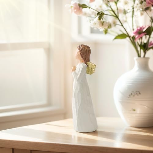 Praying Angel Figurine Christian Baptism Gifts for Girls Women Pray-1