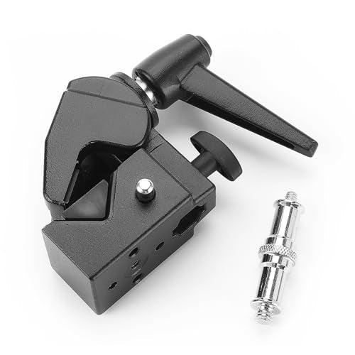 PHOCUS Super Clamp with 6" Exntension Arm for Photography Studio Video Camera Lighting