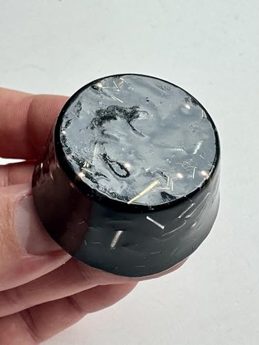 4 Black Iron Oxide Small Tower Busters Orgone Generator Energy Accumulator PERFECT GIFTING TOOL! Made 528Hz Frequency with OM Chants Many Beautiful Ingredients and Colors! blkio4OG