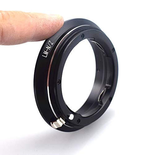 LM to Nik Z Lens Adapter, Compatible with LM, Zeiss ZM, Voigtlander VM Mount Lens to Nik Z Mount Z6 Z7 Z50 Full Frame Camera Leica M to Nikon Z Lens Adapter
