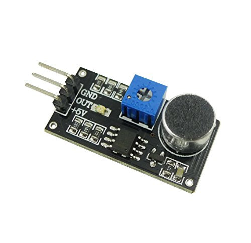 LM393 4V-6V Sound Detection Sensor Module Microphone Pack of 3 | For Arduino