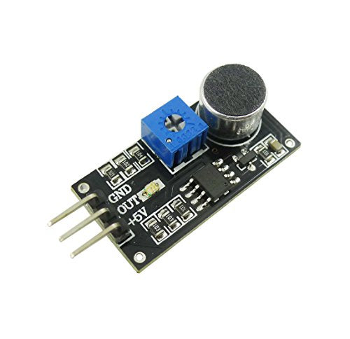 LM393 4V-6V Sound Detection Sensor Module Microphone Pack of 3 | For Arduino