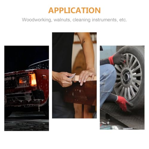 4-Piece Copper Wire Brush with Wooden Handle, Efficient Cleaning Brush for Files and Rust Removal for Wood, Metalworking, Hand Tools for Precise Cleaning