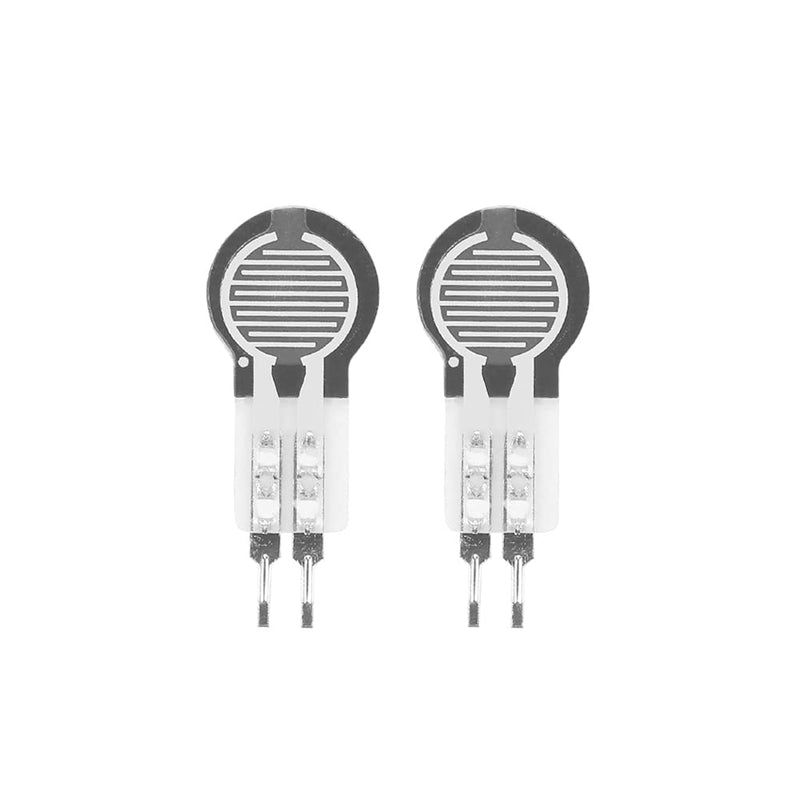 [Australia - AusPower] - Ejoyous Thin Film Pressure Sensor, 2 Pieces, 2-20 kg Resistance, High Precision Resistance Sensor, Intelligent Pressure Sensitive Force Sensor, for Intelligent Switch, Robot, Office Chair 