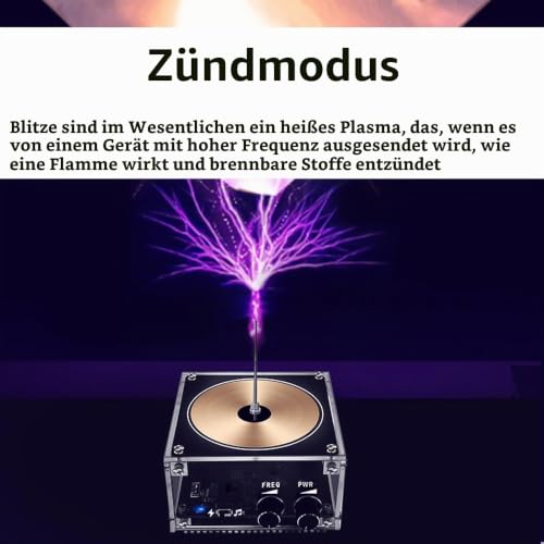 BT Version, Multifunctional Electronics, Mobile Phone, Tesla Coil Module, Artificial Flashes, Electric Arc Generator, Wireless Sound Transmission, Scientific Experimental S