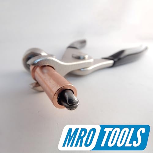 MRO Tools Cleco sheet metal fastener pins with mesh carry bag, 25 1/4-inch set