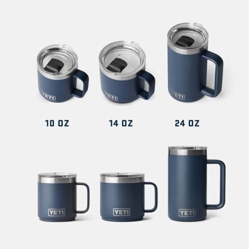 YETI Rambler 24 oz Ceramic Lined Stackable Mug, Cape Taupe