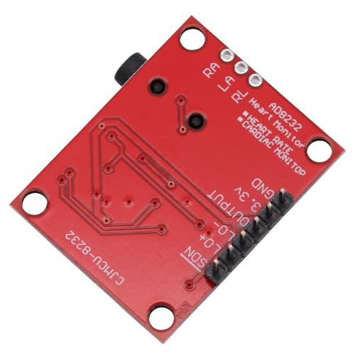 ECG Module AD8232 ECG Measurement Pulse Heart Rate Monitor Module Kit ECG Monitoring Sensor with Cable