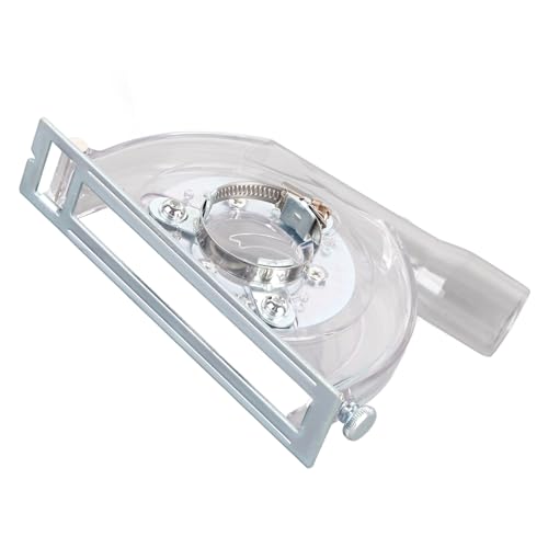 Fafeicy Angle Grinder Dust Shroud, 100-150mm Fitment, 32mm Extraction Port