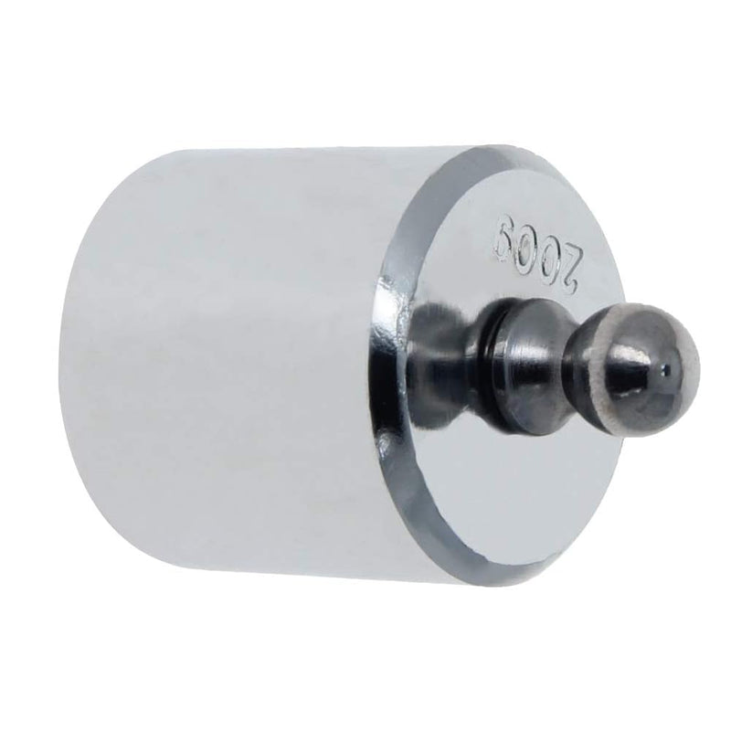 [Australia - AusPower] - Utoolmart Round Head Calibration Weight Set 200g M2 Precision Chrome Plated Steel for Digital Balance Scales 