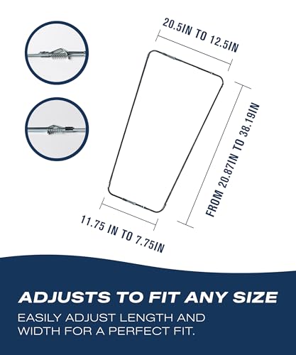 Pants Stretcher with Durable Wire Hanger – Wrinkle-Free Drying with Perfect Creases for Jeans, Dress Pants, Chinos & Slacks | Adjustable Fit for Slim to Regular Pants-2 Pack