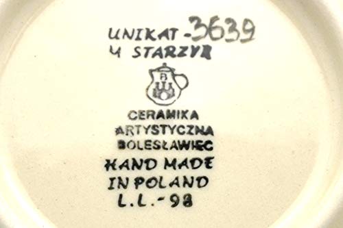 Polish Pottery Spoon Rest - Unikat Signature - U3639