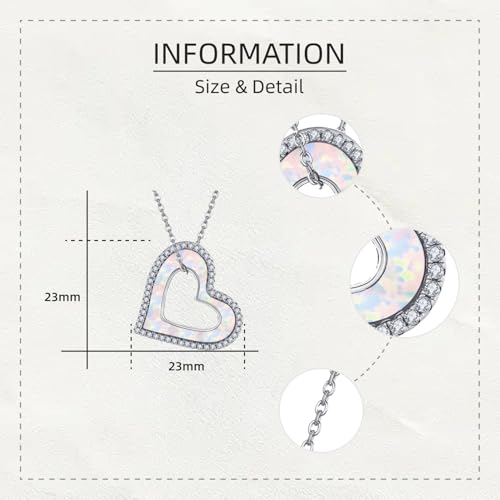 SNOWELLE Heart Urn Necklace 925 Sterling Silver Memorial Keepsake Jewelry