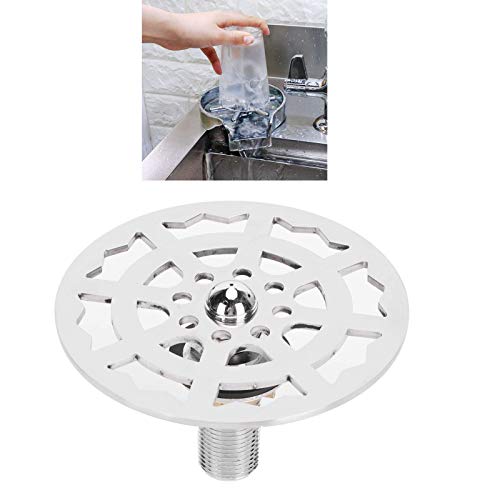 Moncer stainless steel cup washer faucet with countertop cup rinser basin and faucet assembly