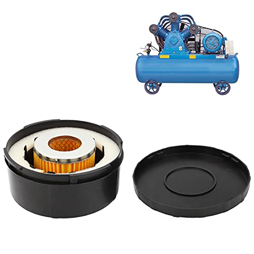 [Australia - AusPower] - 3/4 25mm Air Compressor Silencer, Plastic Shell Round Muffler Filter Intake Dia 80mm 