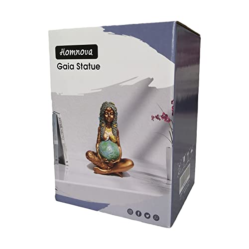 Mother Earth Statue, Fertility Nature Gaia Goddess Statue, Wiccan Altar Table Supplies