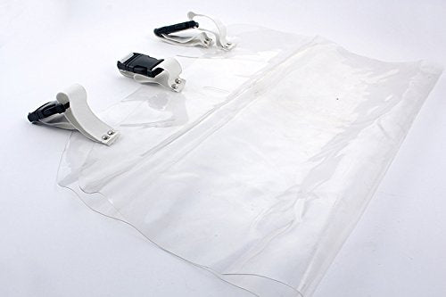 [Australia - AusPower] - Airgoesin 2pcs Dental Chair Unit Foot Mat Cushion Pad Dustproof Toe Cover Plastic Protector Washable 
