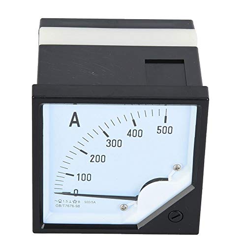 [Australia - AusPower] - Analog Current Meter Panel Analog Amp Meter Ammeter Test Detectors 500A 1.5 Accuracy 