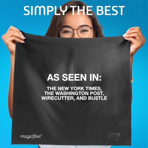 MagicFiber Extra Large Microfiber Cleaning Cloth for TV Screens & Monitors EXTRA LARGE PACK