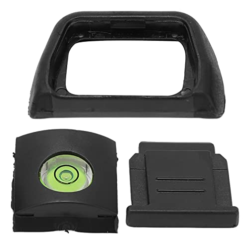 Rubber Camera Viewfinder Eyecup Eyepiece Eyeshade for Sony A6000 A6100 A6300 A5000 Eye Cup Protector Replaces Viewfinder Eye Cup Cold Shoe Cover