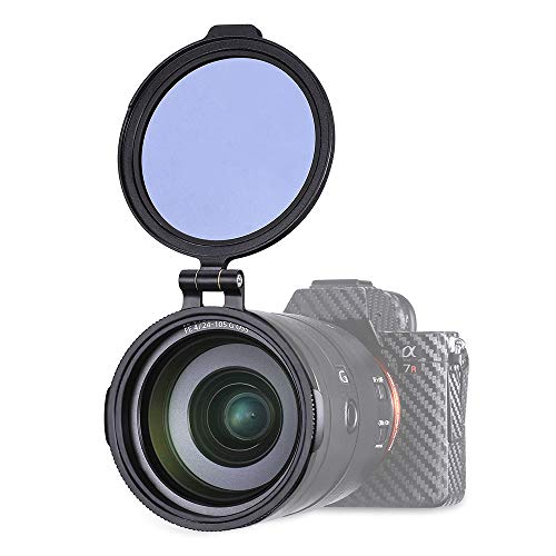 Andoer Quick Filter System 49mm Camera Lens ND Filter Ring Metal Adapter Compatible with Canon Nikon Sony Olympus DSLR Cameras