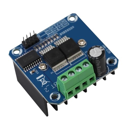 BTS7960 43A High Performance Double DC Stepper Motor Driver Module Motor Driver Module Module Board 5.5 V to 27 V for Smart Car (Pack of 3)