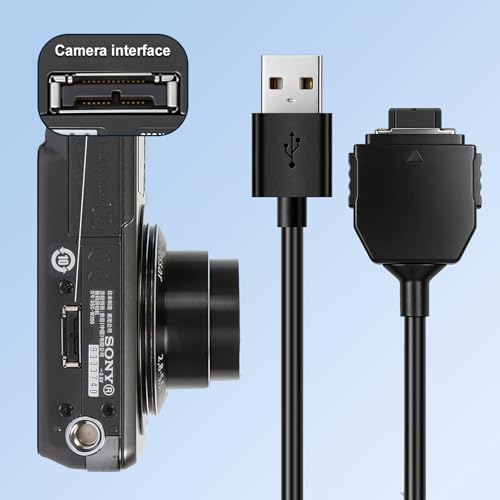 VMC-MD1 USB Data Cable,Compatible with Sony Cyber-Shot DSC W T H P N Camera