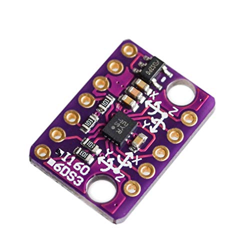 Hailege BMI160 6-Axis Palstance Accelerometer Gyroscope Gravity Sensor PMU I2C SPI for Arduino Walking Step Acceleration Detection DIY