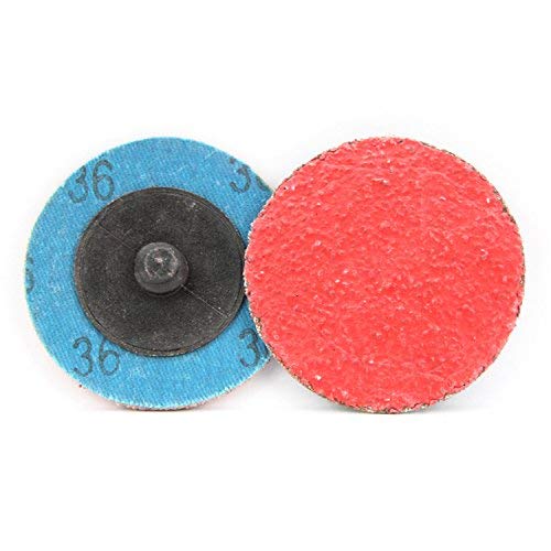 BHA 2" Ceramic Quick Change Sanding Discs Type R Male, 36 Grit - 25 Pack 36.0