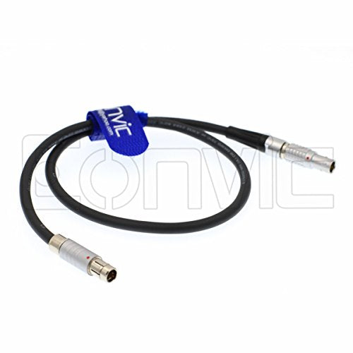 Fischer RS 3 pin to 0b 2pin Power Cable for Arri Alexa Teradek Bolt