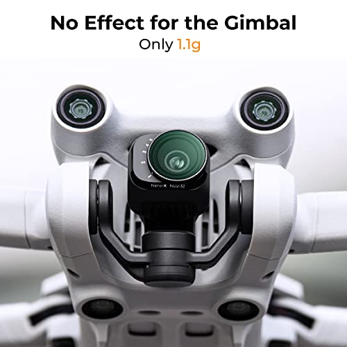 K&F Concept Mini 3/ Mini 3 Pro Variable ND Lens Filters Kit ND2-32+ND32-512(2 Pcs), Variable ND Filters 1-5 Stops + 5-9 Stops Compatible with DJI Mini 3/ Mini 3 Pro ND2-32 & ND32-512