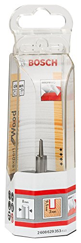 Bosch 2608629353 Groove Cutter, Silver, 8 x 6 x 50.8 mm D1 3 mm Länge 9,5 mm G 50.7 MM