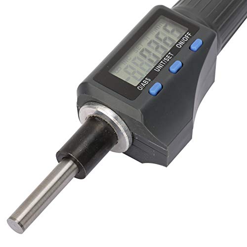 [Australia - AusPower] - Digital Micrometer Head 0.001mm 0-25mm Electronic Micrometer Head Support Unit Convert Micrometer High Precision Measuring Tool 