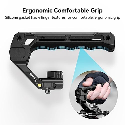 SmallRig Lightweight NATO Top Handle for DSLR Camera Cage - 4345 hanle with nato rail