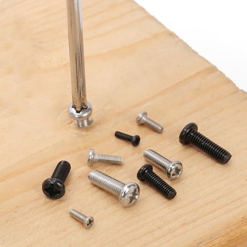 Mardatt 1200-piece metric micro screw assortment set with M1 to M3 sizes in a storage case