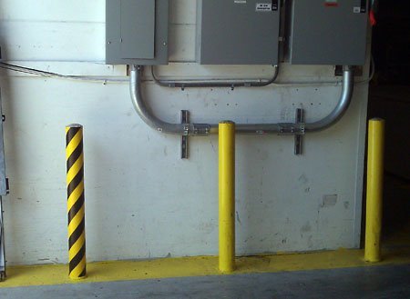 Electriduct 3" Hazard Safety Tape with Adhesive Backing - Length: 40 Yards / 120FT Roll - Color: Yellow/Black 3" Width - 120FT (40 Yards)