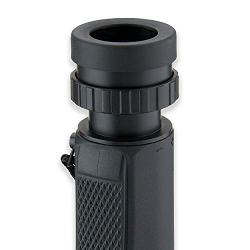 Carson BlackWave 10x25mm Waterproof Monocular, Black (WM-025) BlackWave (WM-025)